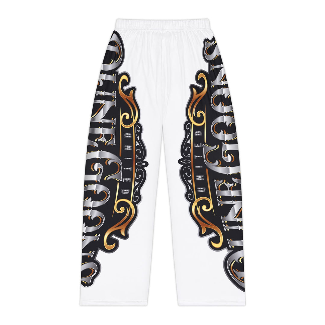 Women's Pajama Pants - Vintage Ornate Script Lounge Sleepwear