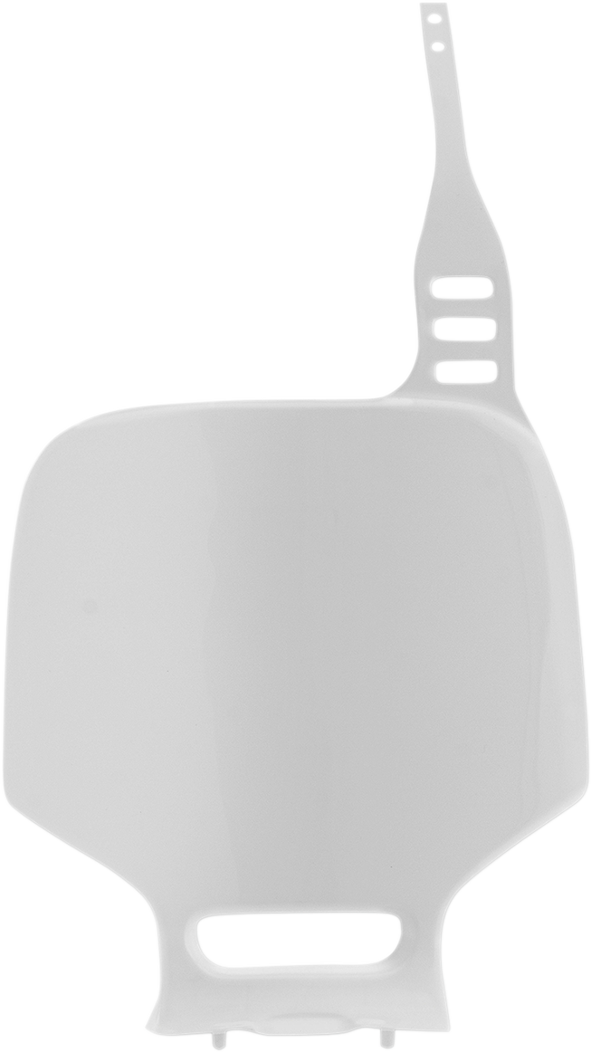 Acerbis Front Number Plate White - Yamaha YZ85 2002-2014
