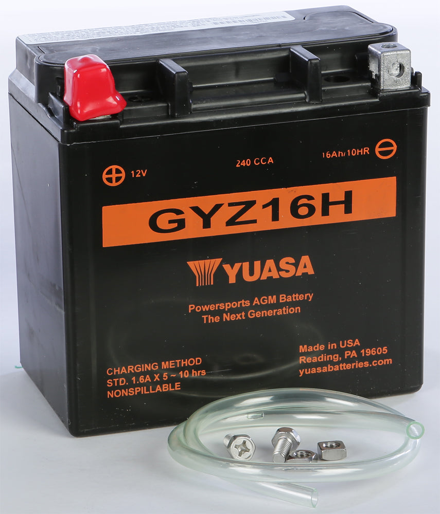 Yuasa GYZ16H High Performance AGM Battery
