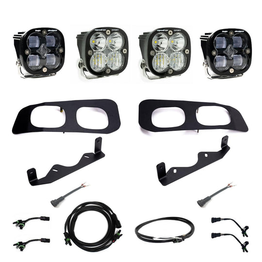 Baja Designs Squadron SAE/Sport Fog Pocket Kit - 2023+ Ford F-250, F-350 Super Duty