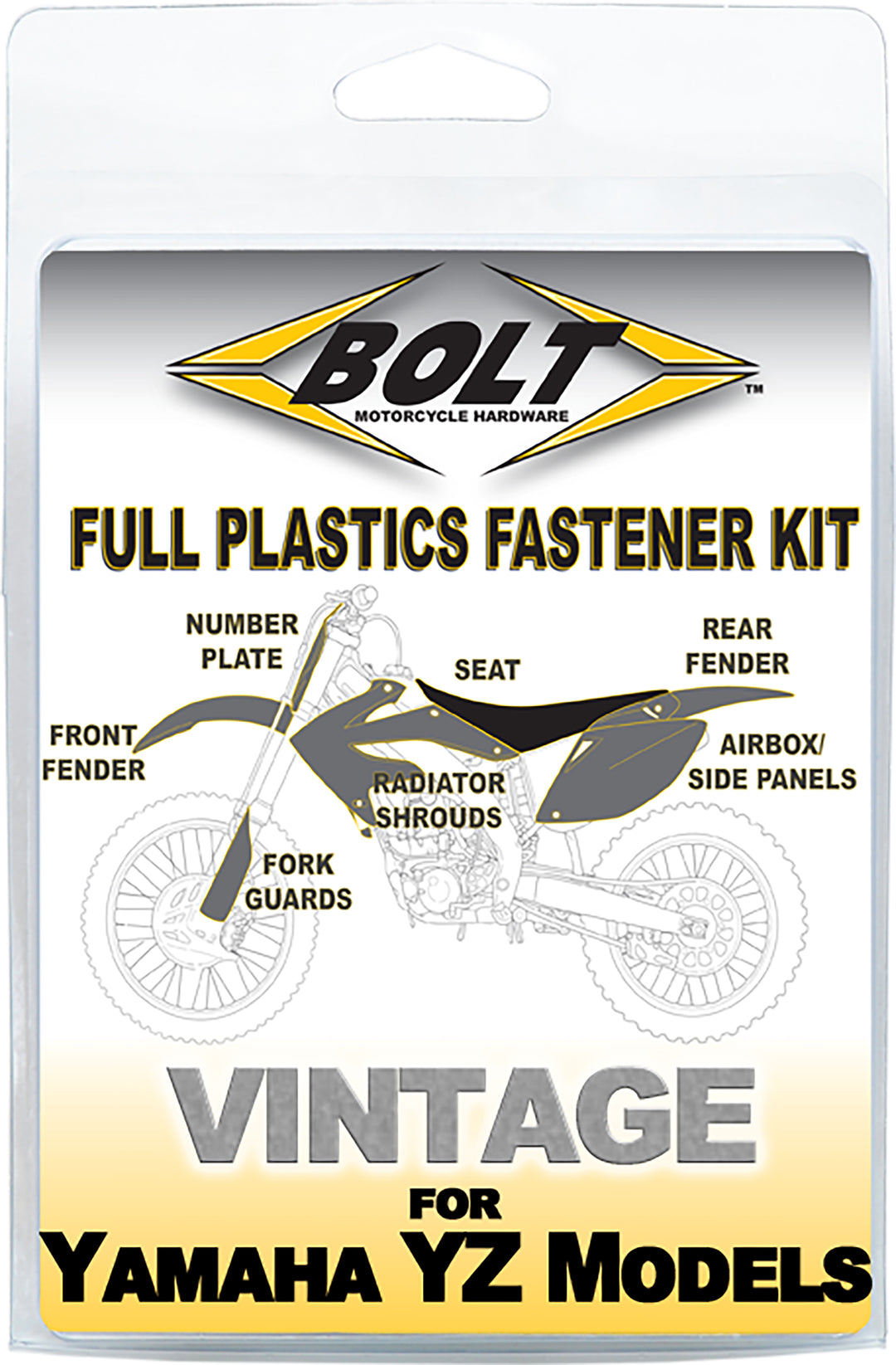 Bolt Full Body Work Fastener Kit YAM-9802201