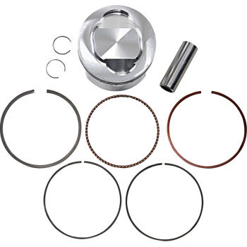 JE Pistons Piston Kit - Yamaha YFM350 Raptor 05-13 / YFM350 Grizzly 07-14 - 85.00 mm 10.5:1 CR (2005-2014)