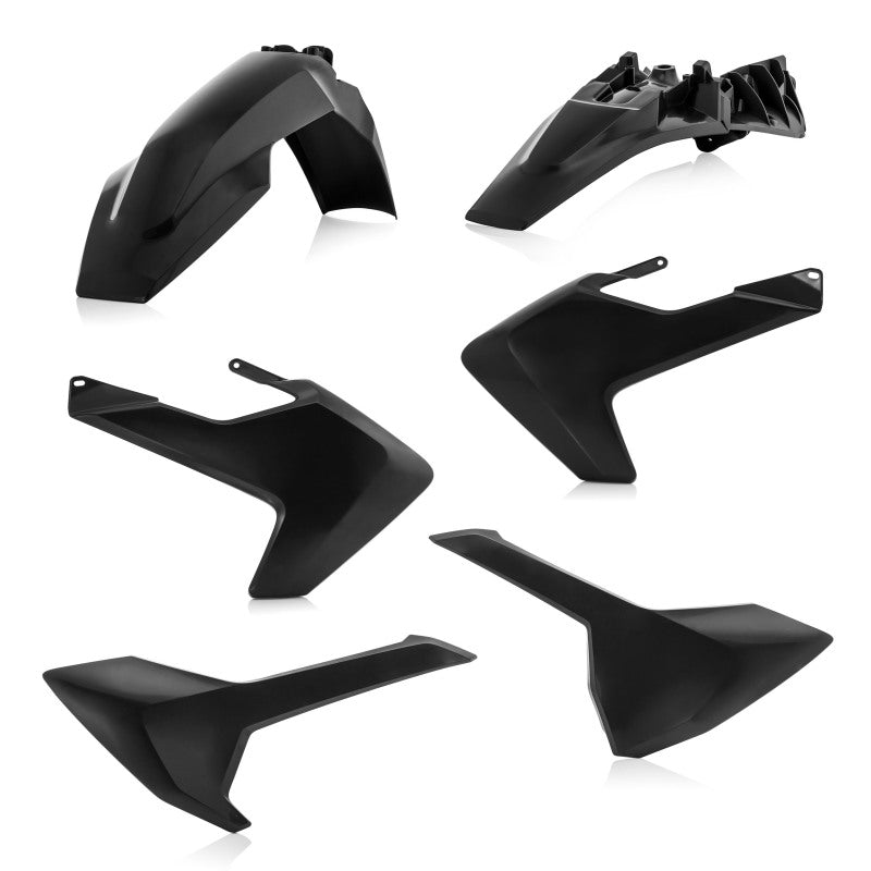 Acerbis Plastic Kit - 18+ Husqvarna TC85 - Black