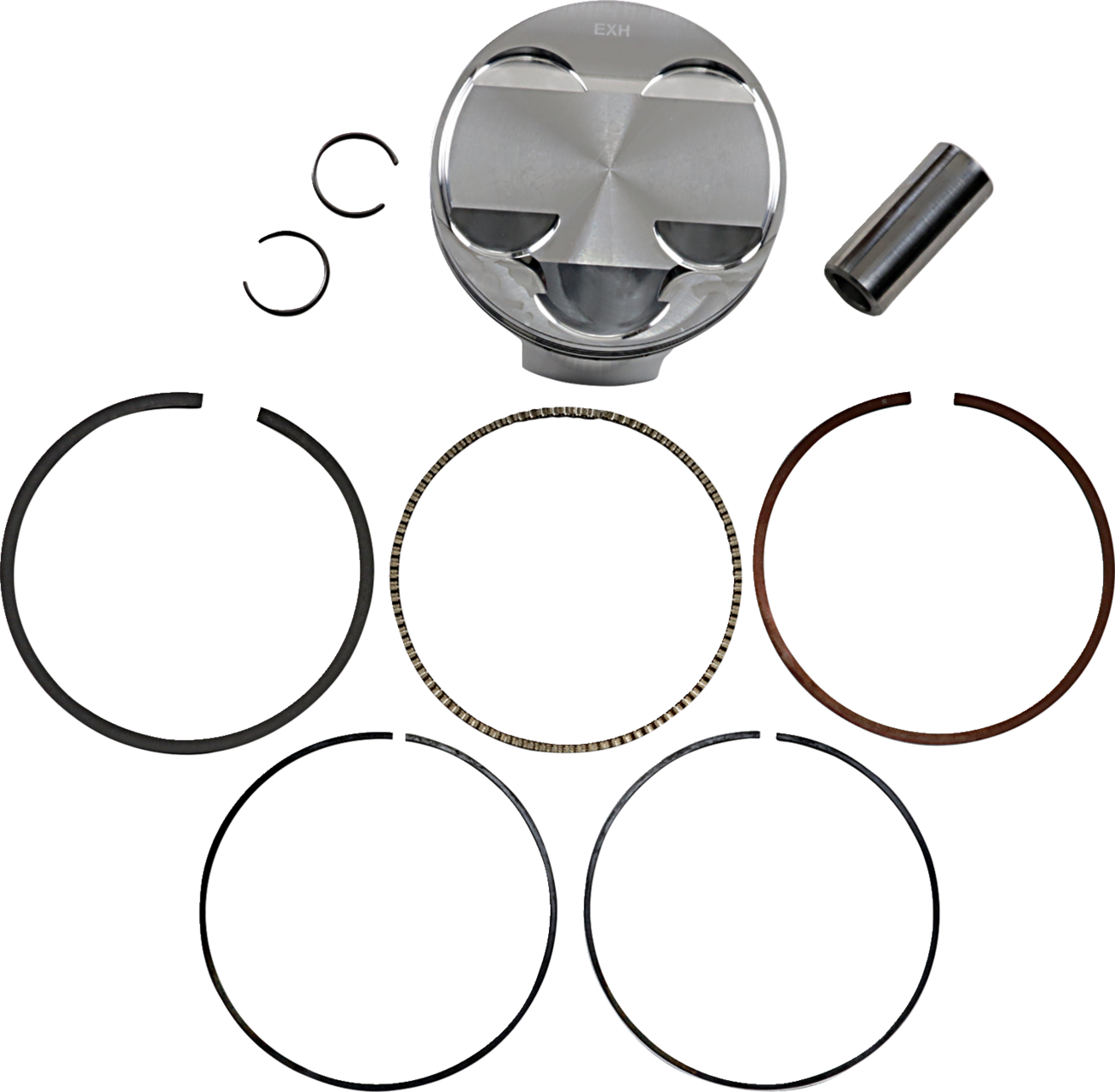 JE Pistons Pro Series Piston Kit - Yamaha YFM660R Raptor 01-05 - 102.00 mm 10.0:1 CR