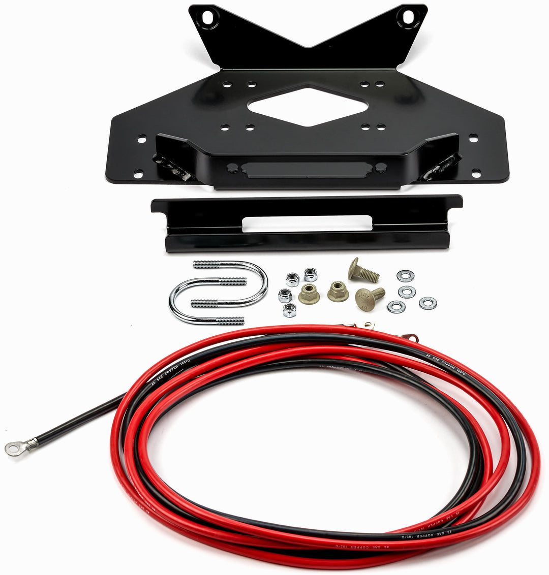 Warn Winch Mount - Kawasaki Mule PRO-FX / FXT / FXR / DX / DXT 2015-2026