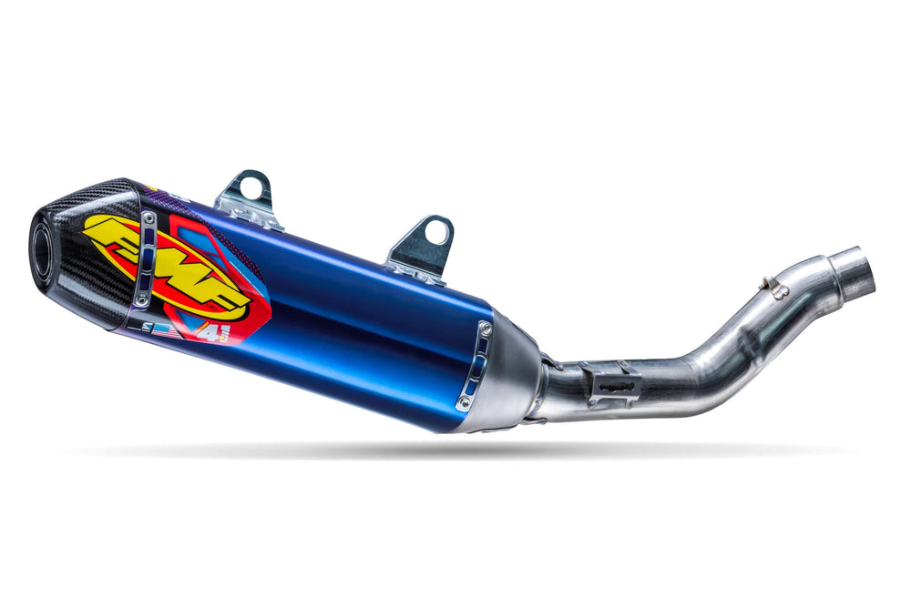 FMF Factory 4.1 RCT Titanium Slip-On - Beta 450RX 2024-2025