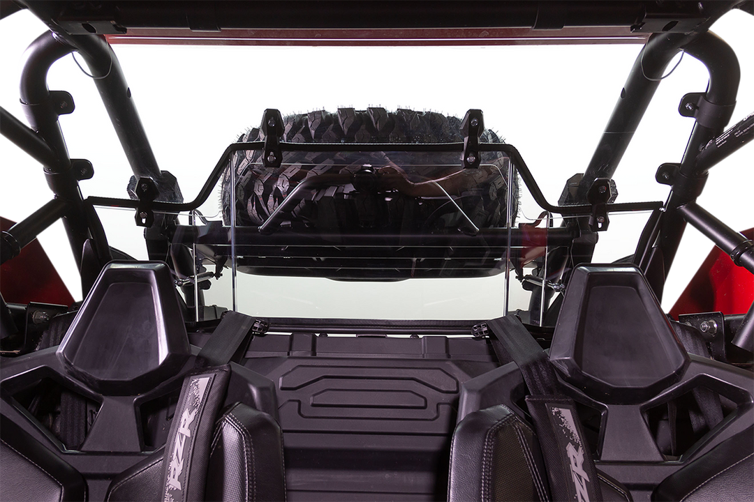 Seizmik Poly Rear Windshield UV Resistant - Polaris RZR Pro XP 2020-2026