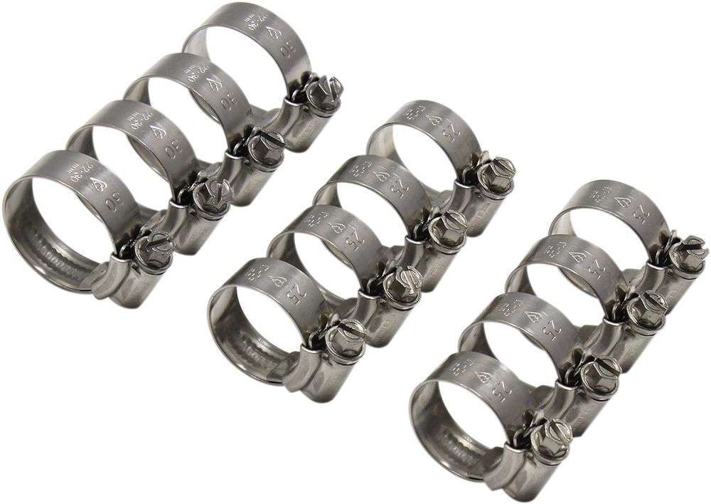 Moose Racing Radiator Hose Clamp Kit - Honda CRF450R 2009-2012