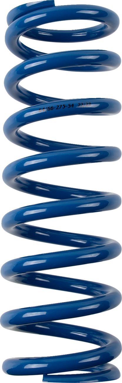 Moose Racing Shock Spring 64/66 Mm OD 54 N/Mm Blue - Yamaha WR250F and More
