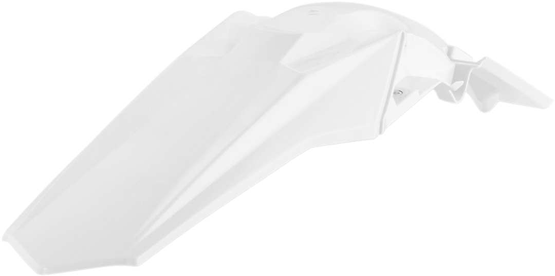 Acerbis Rear Fender White - Suzuki RM-Z250 2019-2025