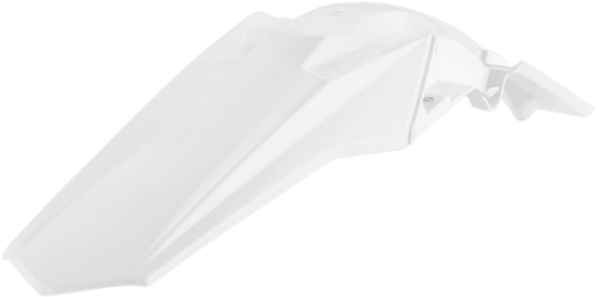 Acerbis Rear Fender White - Suzuki RM-Z250 2019-2025