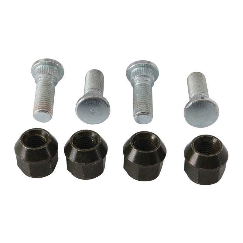 QuadBoss 2002-2008 Yamaha YFM660 Grizzly 4x4 Front/Rear Wheel Stud & Nut Kit