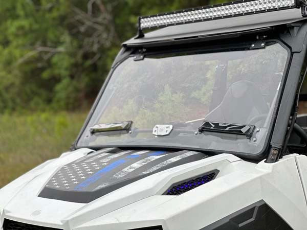 Seizmik Flip Up UTV Windshield - Polaris Ranger / General Pro-Fit - General 1000 Pro-Fit 2016-2026