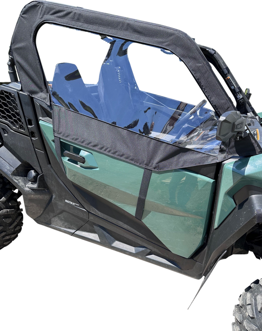 Moose Racing Side Enclosures Black - Can-Am 2019-2023