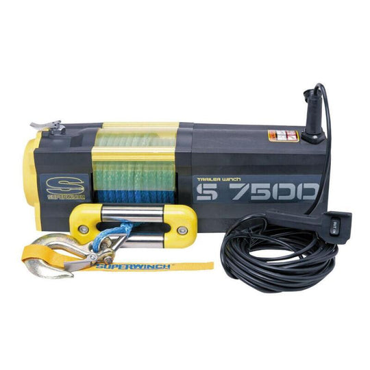 Superwinch S7500 Synthetic Rope Winch - 7,500 lb