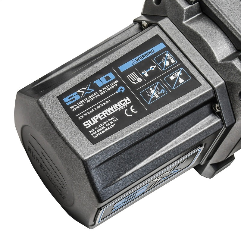 Superwinch SX 10000SR Synthetic Rope Winch - 10,000 lb