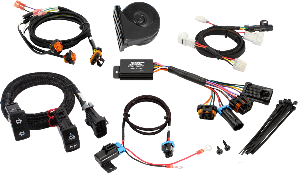 XTC Self-Canceling Turn Signal Kit - Kawasaki - Ridge 2024-2026 (with horn)