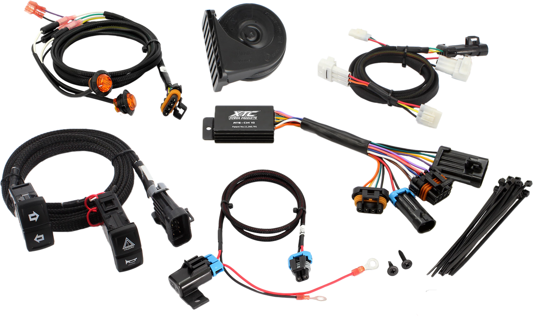 XTC Self-Canceling Turn Signal Kit - Kawasaki - Ridge 2024-2026 (with horn)