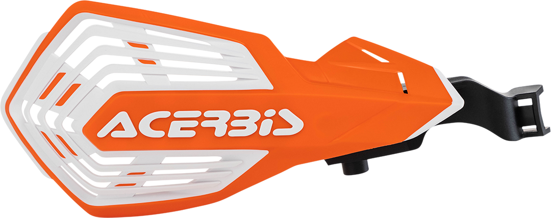Acerbis K-Future Handguards Orange/White - KTM 250 SX-F and More