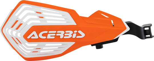 Acerbis K-Future Handguards Orange/White - KTM 250 SX-F and More