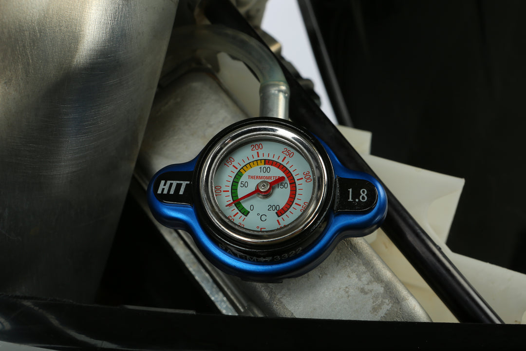 Fire Power Radiator Cap with Temperature Gauge