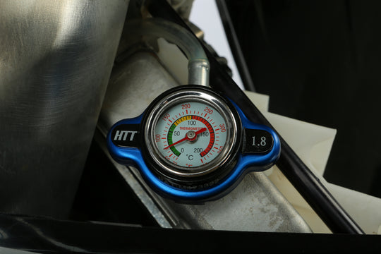 Fire Power Radiator Cap with Temperature Gauge