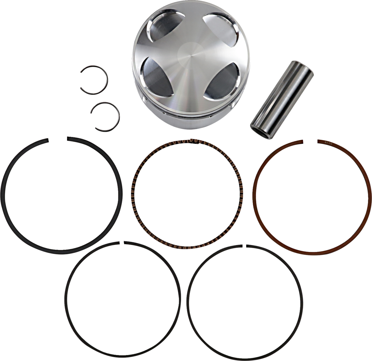 JE Pistons Piston Kit - Honda TRX400EX 99-08 / TRX400X 09-17 - 86.00 mm 10.6:1 CR