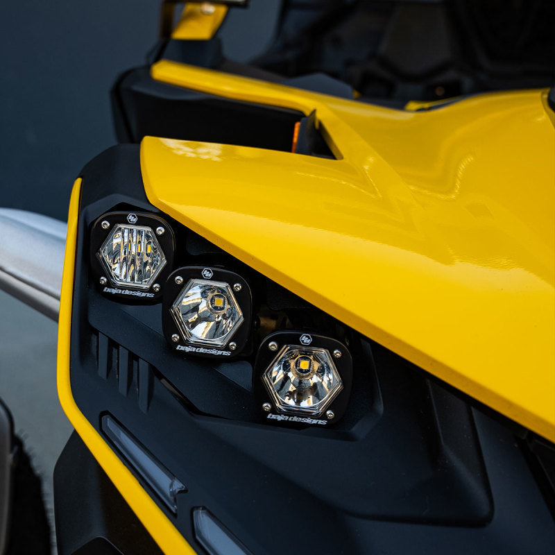Baja Designs Triple S1 Unlimited Headlight Kit - 2024+ Can-Am Maverick R