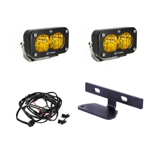 Baja Designs S2 Pro Hood Light Kit - 2024+ Can-Am Maverick R