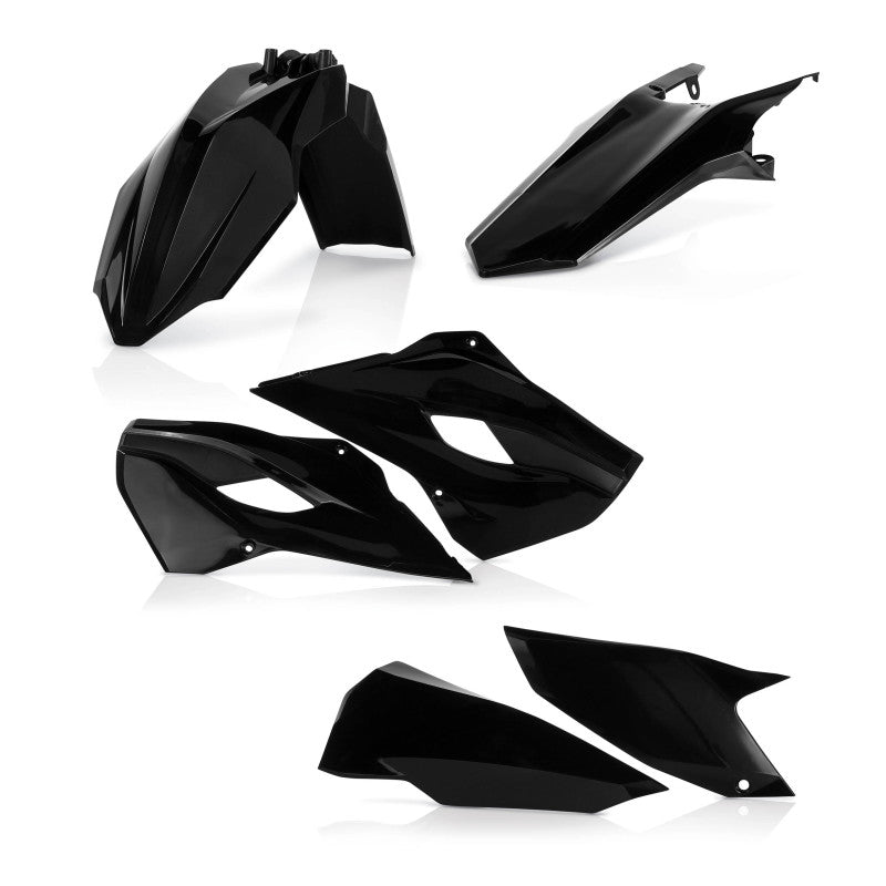 Acerbis Plastic Kit - 14-16 Husq FC250-450 / TC125 / 250 - Black