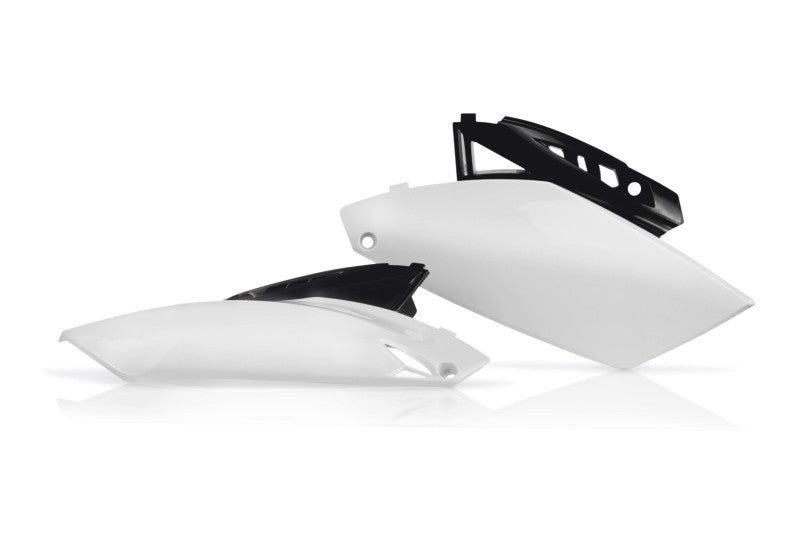 Acerbis Side Panels - 10-13 Yamaha YZ250F - White/Black