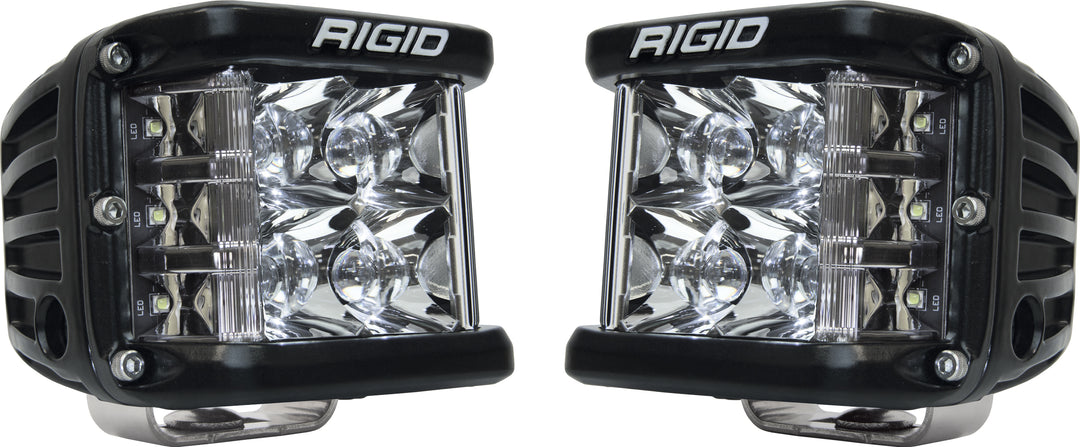 Rigid D-SS Series Pro Side Shooter LED Pods - Pair - Spot