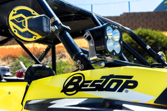 Baja Designs Squadron Sport A-Pillar Kit - 2014+ Polaris RZR XP1000