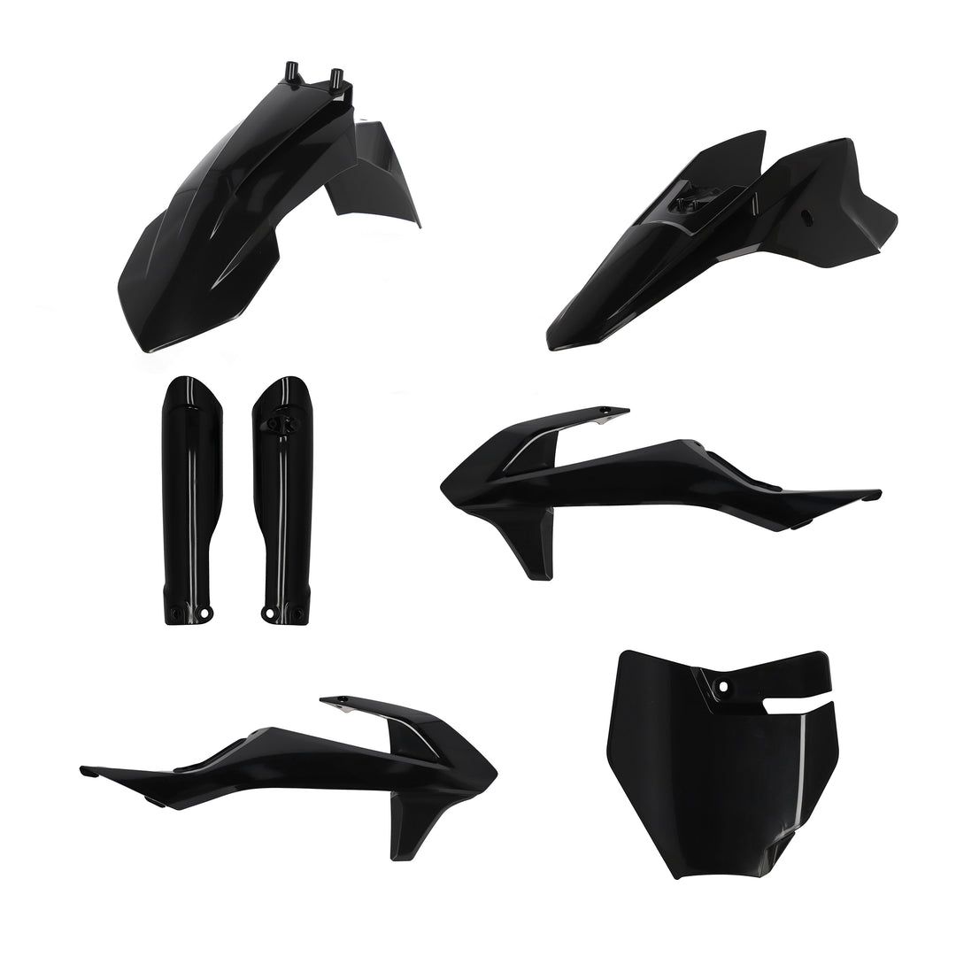 Acerbis Full Plastic Kit Black Gas/KTM