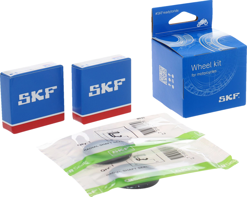 SKF Wheel Bearings With Seals Kit Front - Honda CRF450R and More