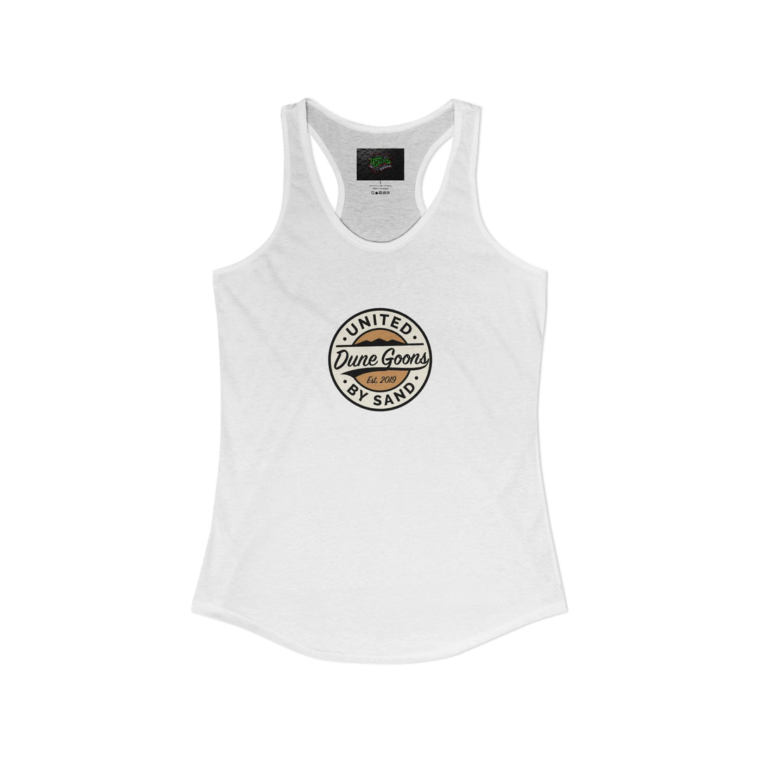Dune Goons 2026 Logo Tank Top — Women's Racerback