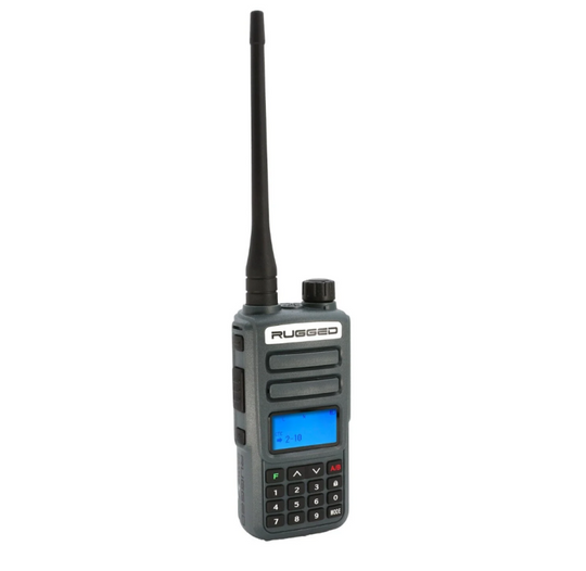 Rugged Radios GMR2 PLUS GMRS Handheld Radio - Grey