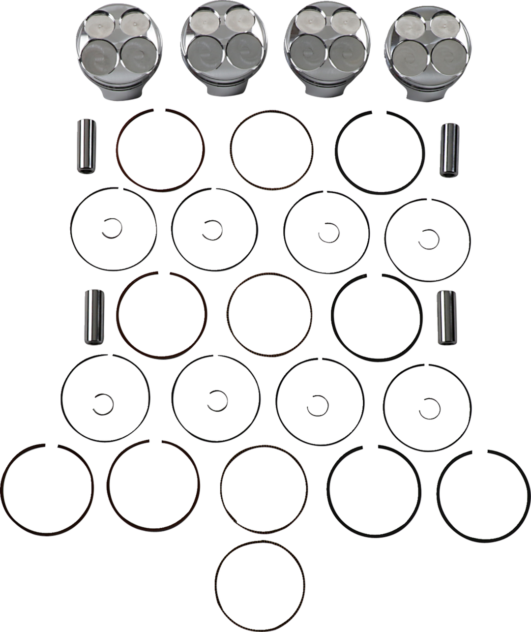 JE Pistons Piston Kit - Honda CBR600RR 07-20 - 69.00 mm 13.5:1 CR