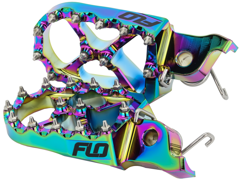 Flo Motorsports Pro Series Footpegs JET Fuel (FPEG-797JET)