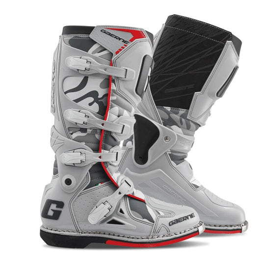 Gaerne Fastback Endurance Boot - Snow Camo - Size 8