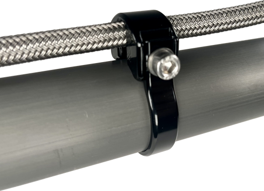Axia Alloys Tubing Mounted Cable / Line Router - Black