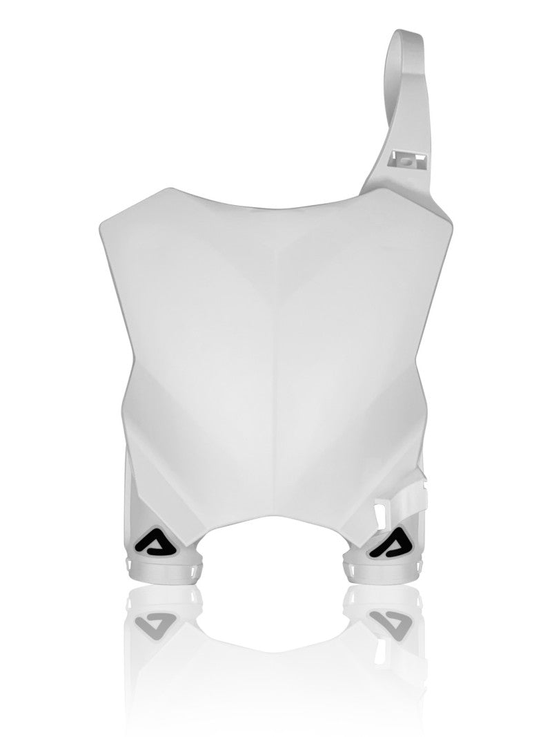 Acerbis Raptor 2 Number Plate - 16-23 Kawasaki KX/KX-F/X - White