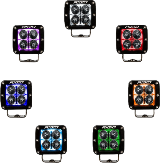 Rigid Radiance+ RGBW LED Pod Lights - Pair