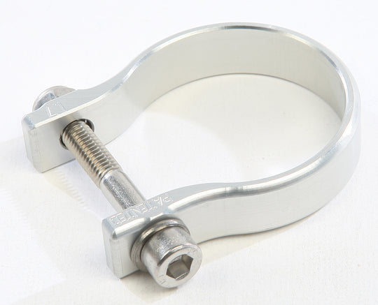 Axia Alloys Roll Bar Strap Clamp - UTV Roll Cage Mounting Clamp - 1.7 in / Silver
