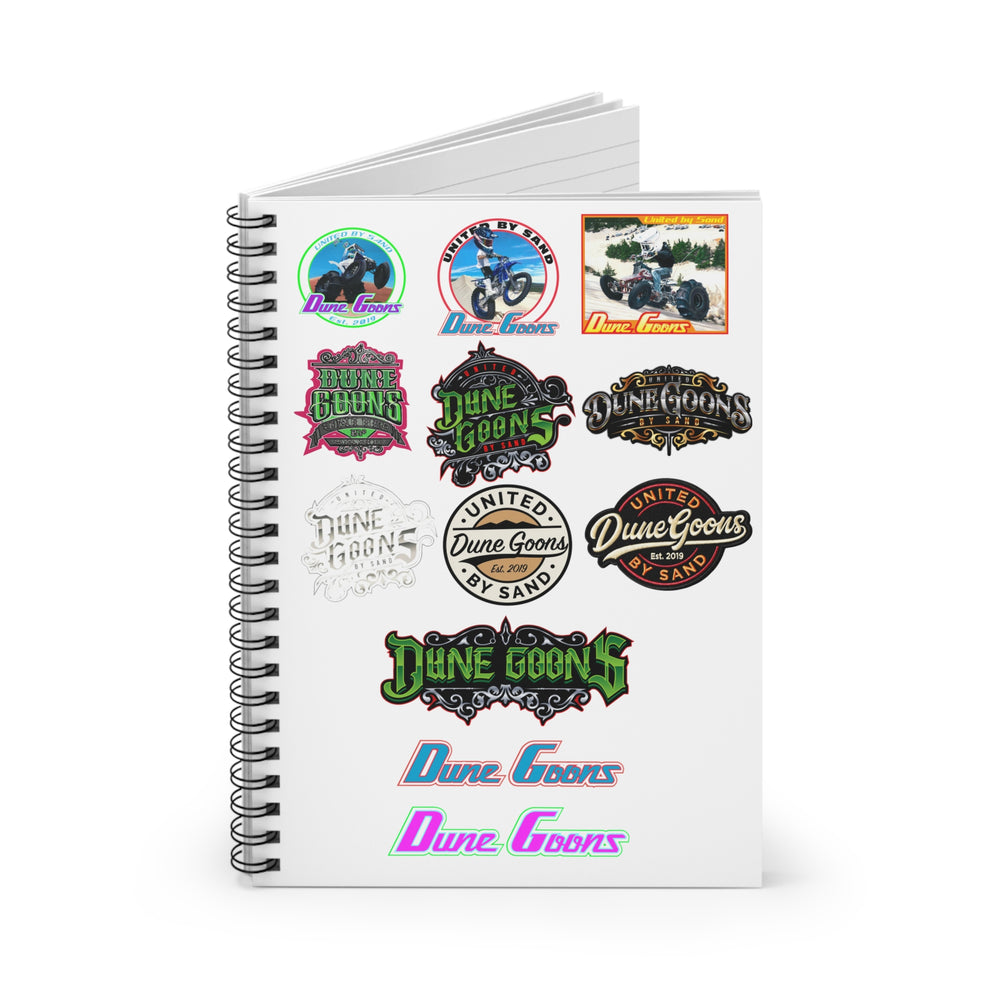 Dune Goons Every Logo Spiral Notebook - Ruled Line