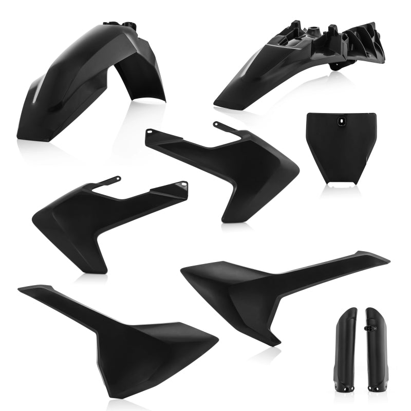 Acerbis Full Plastic Kit - 18-24 Husqvarna TC85 - Black