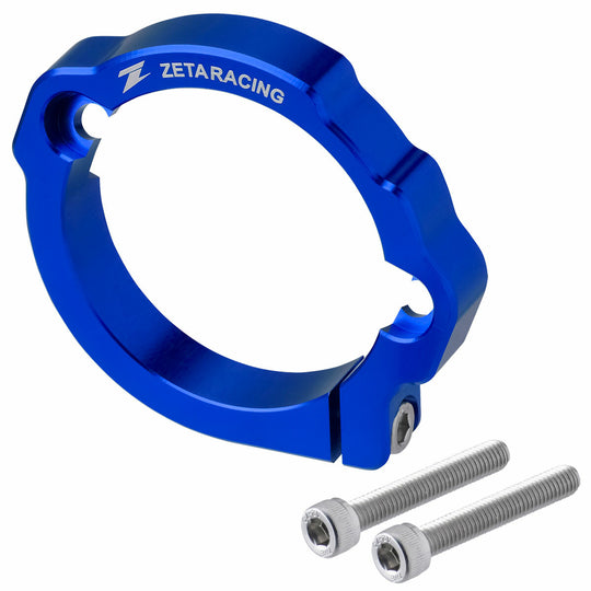 Zeta Exhaust Flange Guard Blue