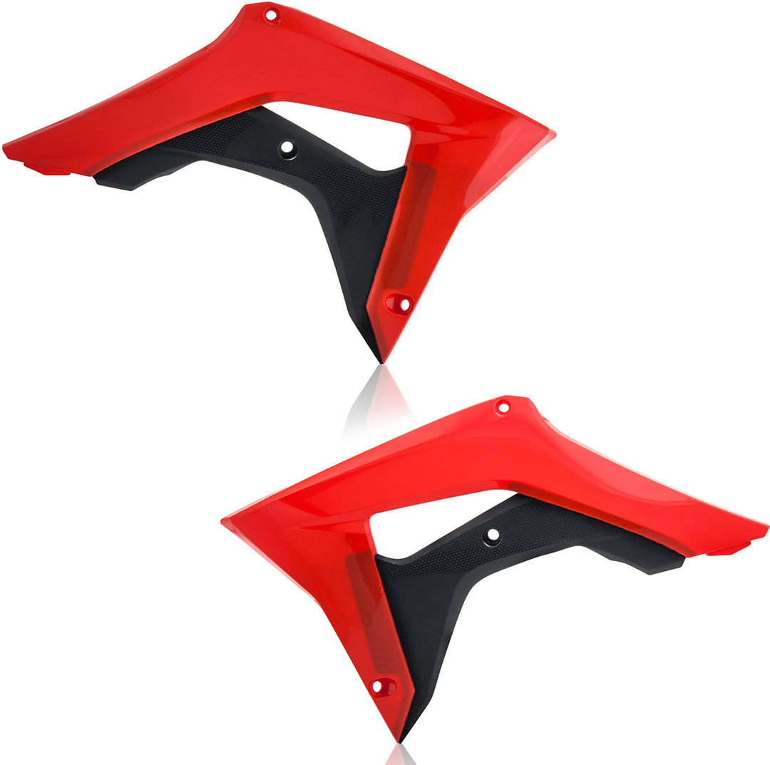 Acerbis Radiator Shroud Shroud Red/Black (2630661018)