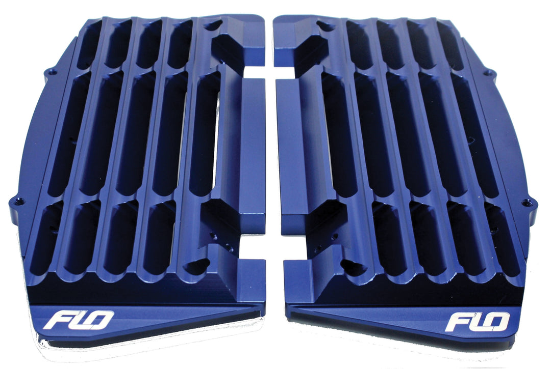 Flo Motorsports High Flow Radiator Brace Blue