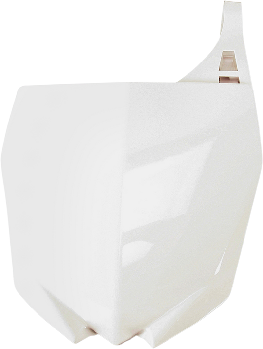 Acerbis Front Number Plate White - Yamaha YZ125 and More